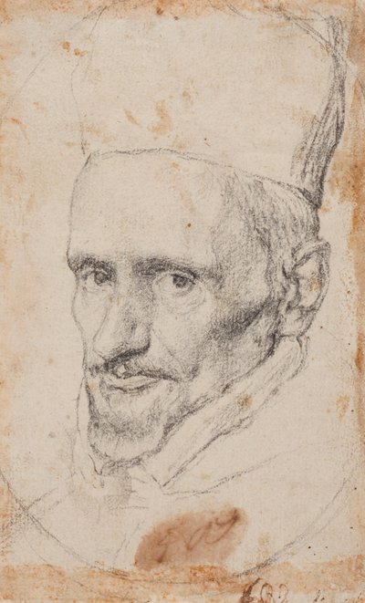 Portrait of Cardinal Borja by Diego Velázquez